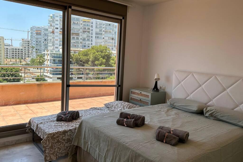 Atico Puerto Marina 2 Hab Con Piscina, 500M De La Plata Apartamento Torremolinos Exterior foto
