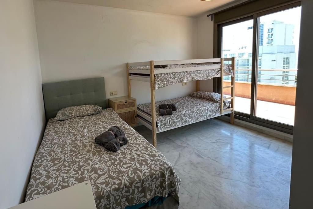 Atico Puerto Marina 2 Hab Con Piscina, 500M De La Plata Apartamento Torremolinos Exterior foto