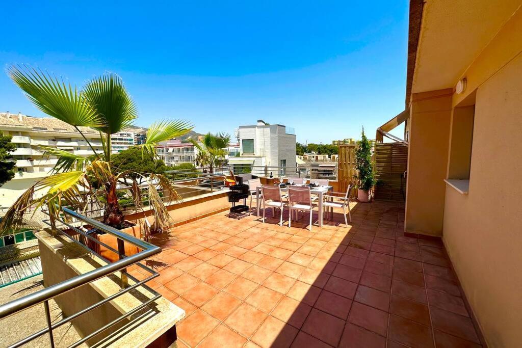 Atico Puerto Marina 2 Hab Con Piscina, 500M De La Plata Apartamento Torremolinos Exterior foto