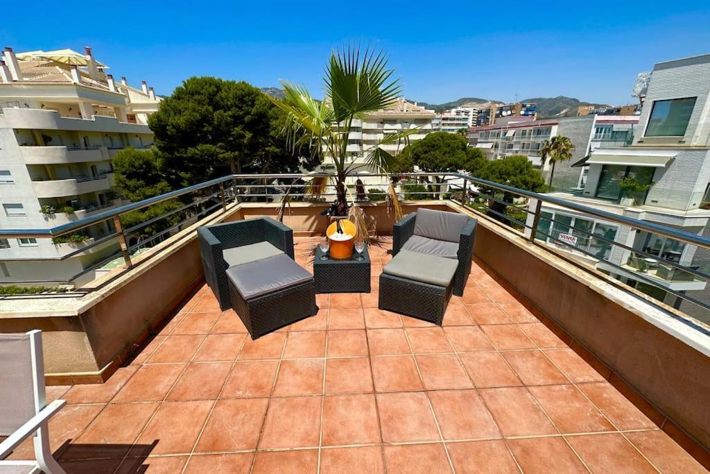 Atico Puerto Marina 2 Hab Con Piscina, 500M De La Plata Apartamento Torremolinos Exterior foto