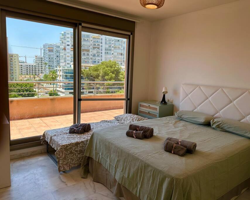 Atico Puerto Marina 2 Hab Con Piscina, 500M De La Plata Apartamento Torremolinos Exterior foto